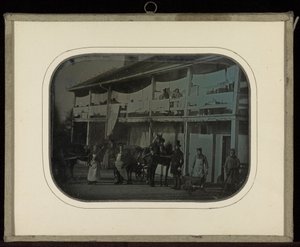 Vue arrière de la maison de campagne de Jean-Gabriel Eynard à Beaulieu - Jean Gabriel Eynard